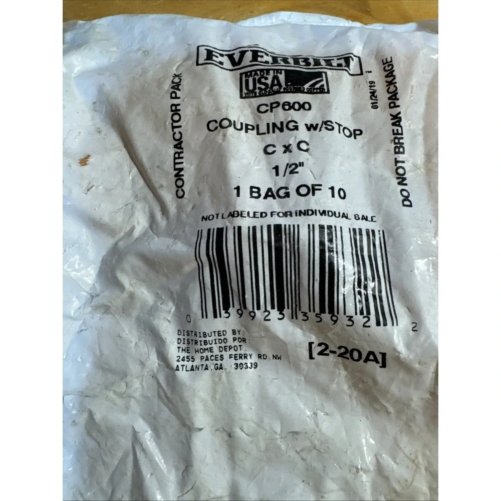 10pk Everbilt CP600 CxC 1/2